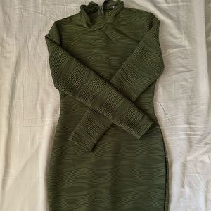 Fashion Nova Forest Green/Dark Green Dress